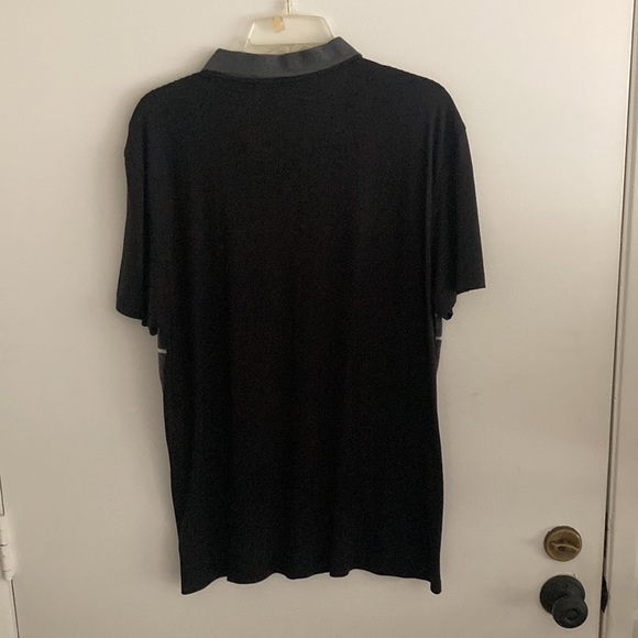 Calvin Klein Black/Grey Polo XL - Picture 2 of 2